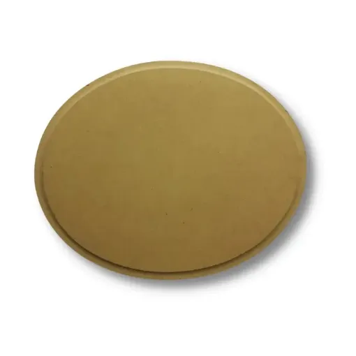 Imagen de Peana base de MDF de 5mms. de espesor con moldura forma ovalo ancho de 25.5*21cms. Nro.4