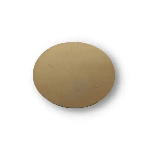Imagen de Peana base de MDF de 3mms. de espesor forma ovalo ancho de 22.5*18cms. Nro.3