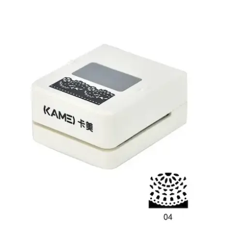 Imagen de Perforadora guarda borde para guia de desplazamiento KAMEI KM8833A modelo puntilla mandala de 5*4cms.