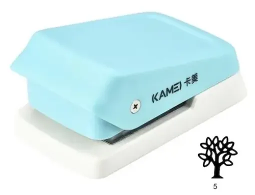 Imagen de Perforadora para materiales especiales Multi Detail Punch KAMEI KM8920 de 2" 50mms. modelo arbol
