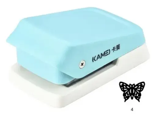 Imagen de Perforadora para materiales especiales Multi Detail Punch KAMEI KM8920 de 2" 50mms. modelo mariposa