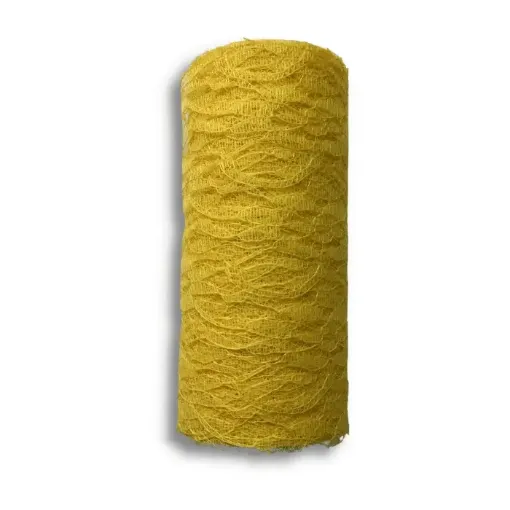 Imagen de Rollo de encaje puntilla de 15cms. *9mts. color amarillo
