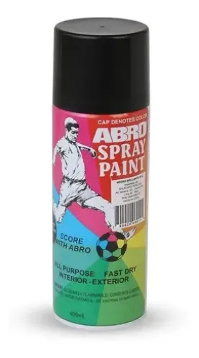 Imagen de Pintura en aerosol ABRO esmalte de colores de 400ml color Gris No.8