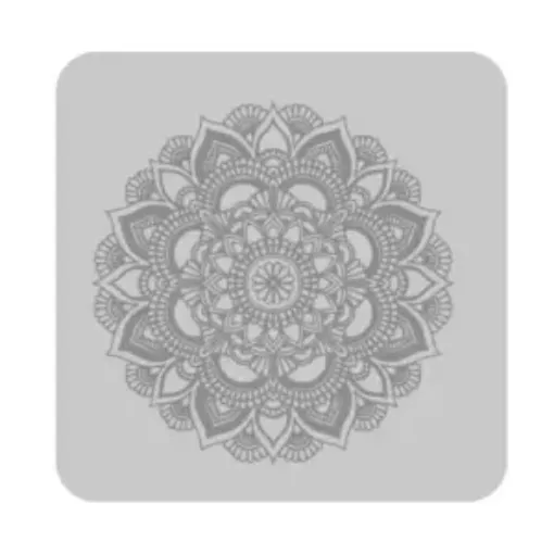 Imagen de Sello decorativo sobre relieve EQ de 15x15cms modelo 2003