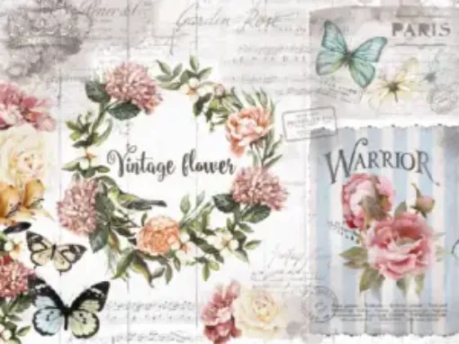 Imagen de Lamina para decoupage EQ Arte XL de 46.5*63.5cms. codigo 5003