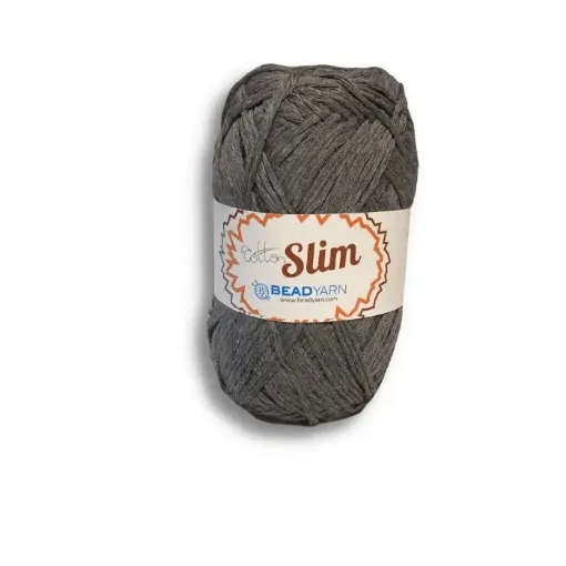Imagen de Hilo de algodon Cotton Slim BEADYARN *100grs.=170mts color gris oscuro