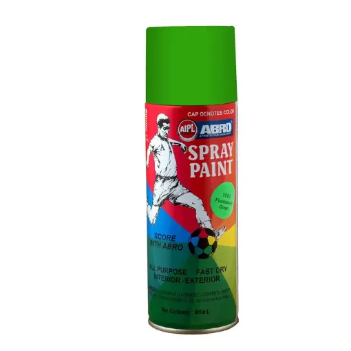 Imagen de Pintura en aerosol ABRO esmalte de colores de 400ml color Verde claro No.40