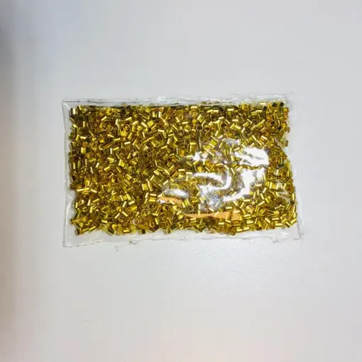 Imagen de Separador metalico chato mini de 1mms. *20grs. Oro