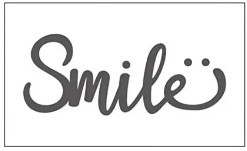 Imagen de Matriz de relieve embossing folder SUNLIT  para maquina troqueladora de 3" y 6" trama "smile"