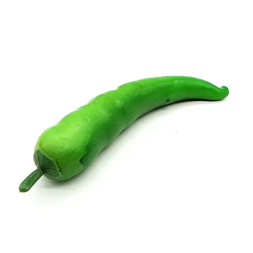 Imagen de Fruta y verdura grande de plastico modelo aji verde de 19x4cms