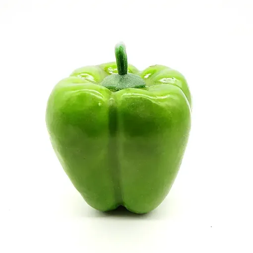 Imagen de Fruta y verdura grande de plastico modelo morron verde 7x6cms