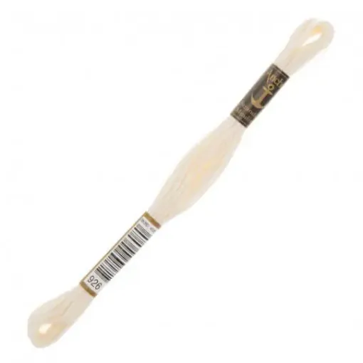 Imagen de Hilo de bordar 100% algodon Mouline ANCHOR 8mts. color 0926 blanco crema