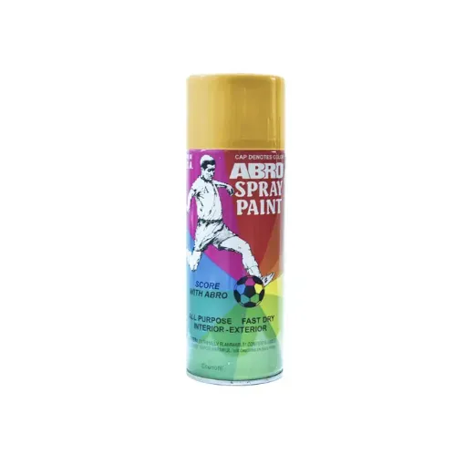 Imagen de Pintura en aerosol ABRO esmalte de colores de 400ml color Beige No.95