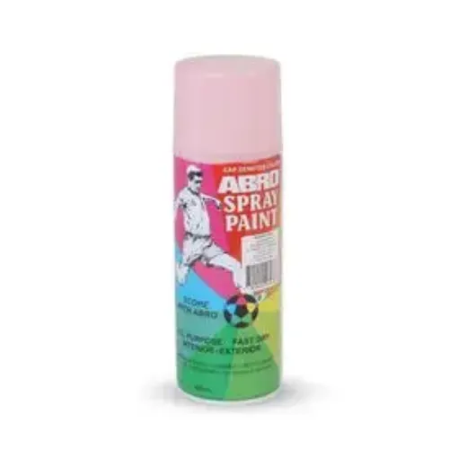 Imagen de Pintura en aerosol ABRO esmalte de colores de 400ml color Rosado polvoriento claro No.79