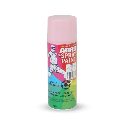 Imagen de Pintura en aerosol ABRO esmalte de colores de 400ml color Rosado Pink No.78