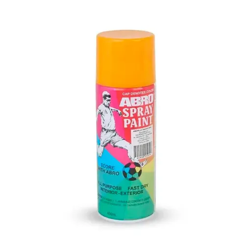 Imagen de Pintura en aerosol ABRO esmalte de colores de 400ml color Amarillo No.53