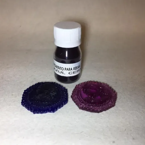 Imagen de Pigmento colorante en polvo para resina *10grs. color azul ceranil
