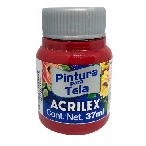 Imagen de Pintura para tela de algodon con terminacion mate "ACRILEX" de 37cc. color 550 purpura