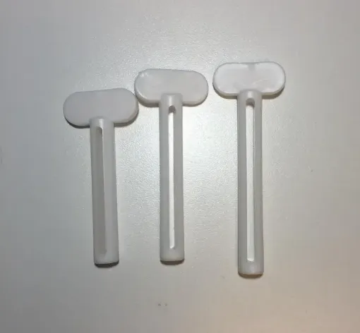 Imagen de Escurridor para pomos de plastico set de 3 tamanos diferentes