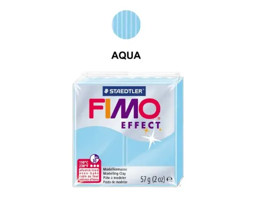 Imagen de Arcilla polimerica pasta de modelar FIMO Effect *57grs Pastel color 305 Aqua
