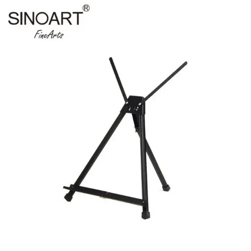Imagen de Caballete de metal aluminio tripode atril de mesa SINOFIRM Sinoart modelo SFE0112 33x44cms 