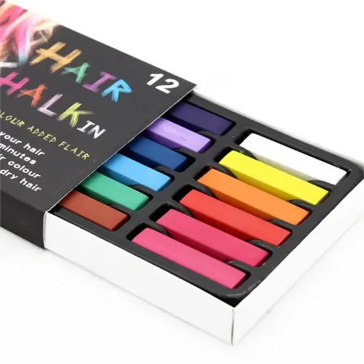Imagen de Tiza para pelo cabello Hair Chalk in * 12 colores mini 6-5