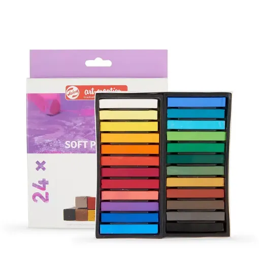 Imagen de Set de 24 tiza pasteles Soft pastel TALENS Art Creation por 24 colores