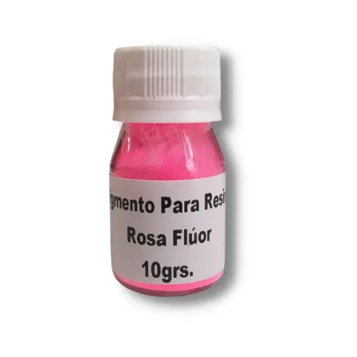 Imagen de Pigmento en polvo para resina fluorescente *10grs. color rosado fluo