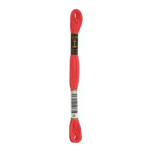 Imagen de Hilo de bordar 100% algodon Mouline ANCHOR 8mts. color 0035