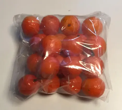 Imagen de Fruta chica de plastico de 3cms por 20 unidades modelo Naranja