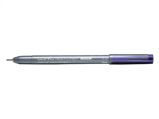 Imagen de Marcador de tinta pigmentada COPIC MULTILINER inking pen fibra de 0.5mm. color Lavanda