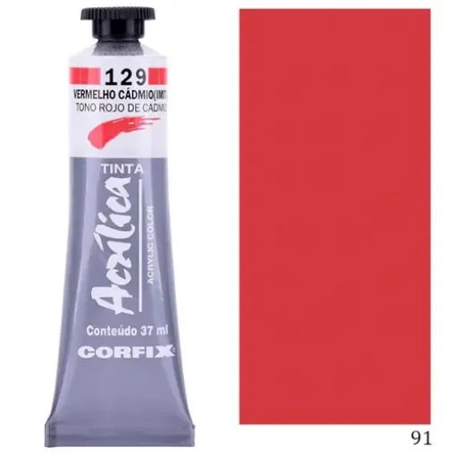 Imagen de Acrilico en pomo tinta acrilica CORFIX de 20ml color G2 translucido Laca de Garancao Rosa Antiguo 91