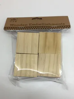 La Casa del Artesano-Taco cubo de madera de pino Variedad de medidas
