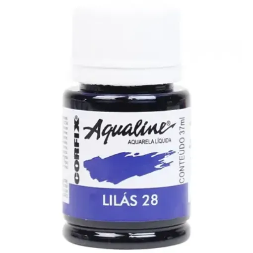 Imagen de Acuarela liquida profesional "CORFIX" Aqualine *30ml color Lila 28