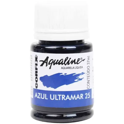 Imagen de Acuarela liquida profesional "CORFIX" Aqualine *30ml color Azul ultramar 25
