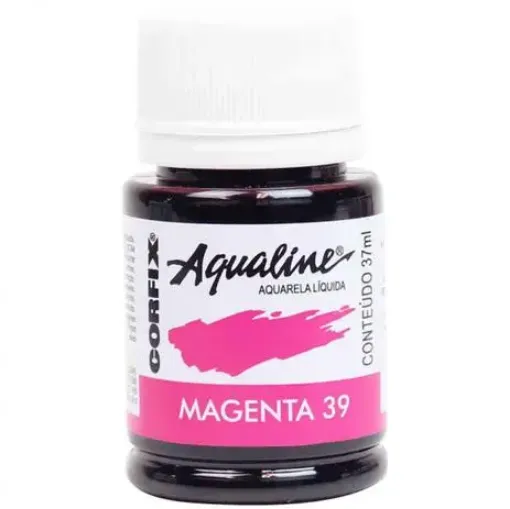 Imagen de Acuarela liquida profesional "CORFIX" Aqualine *30ml color Magenta 39