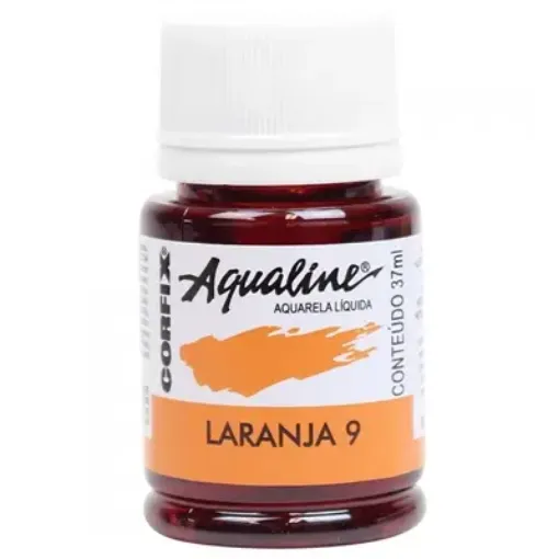 Imagen de Acuarela liquida profesional "CORFIX" Aqualine *30ml color Naranja 9