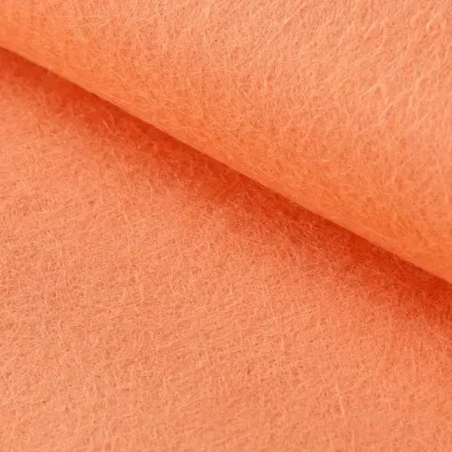 Imagen de Fieltro especial para manualidades extra soft 100% polyester de 45cms.*5mts. color salmon