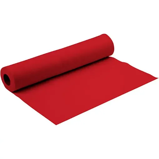 Imagen de Fieltro especial para manualidades extra soft 100% polyester de 45cms.*5mts. color rojo medio
