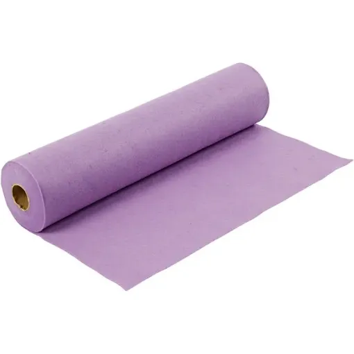 Imagen de Fieltro especial para manualidades extra soft 100% polyester de 45cms.*5mts. color lila 