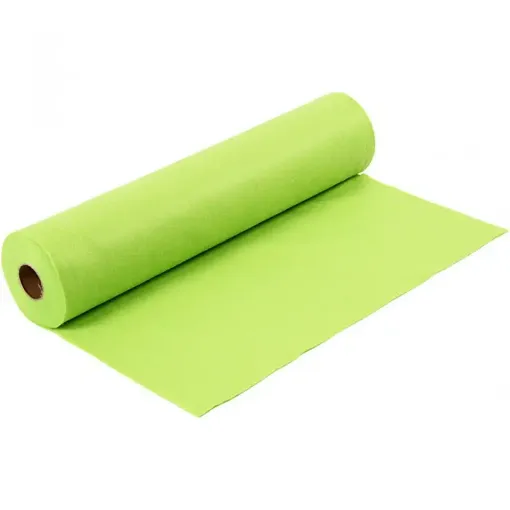 Imagen de Fieltro especial para manualidades extra soft 100% polyester de 45*100cms color verde manzana