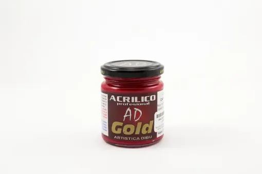 Imagen de Acrilico profesional Gold "AD" x200ml aprox Grupo 2 color Carmin 084