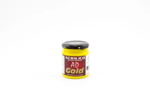Imagen de Acrilico profesional Gold "AD" x200ml aprox Grupo 1 color Amarillo Limon 039