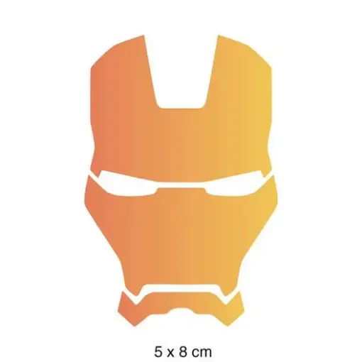 Imagen de Stencil marca LITOARTE de 10x10cms. cod.STX-399 Ironman