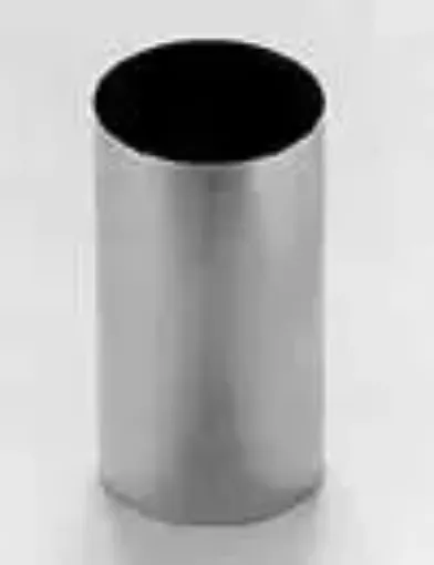 Imagen de Molde para velas de chapa galvanizada forma cilindro de (14*14)12cms.