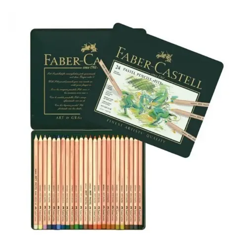 Imagen de Set de 24 lapices de colores PITT FABER CASTELL