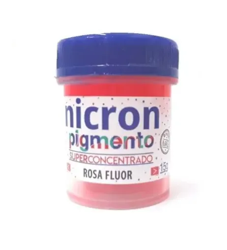 Imagen de Pigmento superconcentrado para porcelana y masas NICRON *15grs color rosa fluor