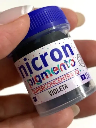 Imagen de Pigmento superconcentrado para porcelana y masas NICRON *15grs color violeta