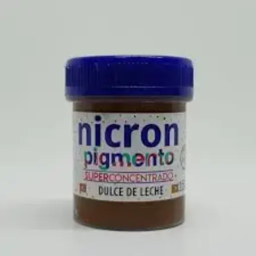 Imagen de Pigmento superconcentrado para porcelana y masas NICRON *15grs color dulce de leche