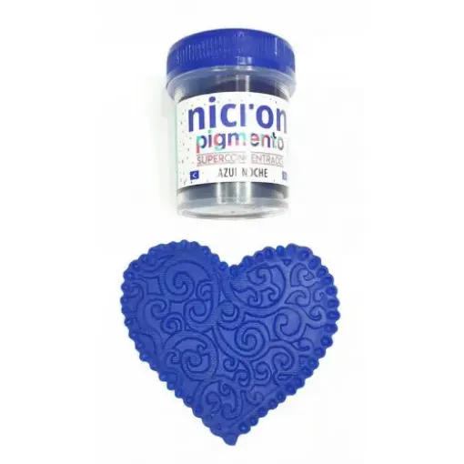 Imagen de Pigmento superconcentrado para porcelana y masas NICRON *15grs color azul noche